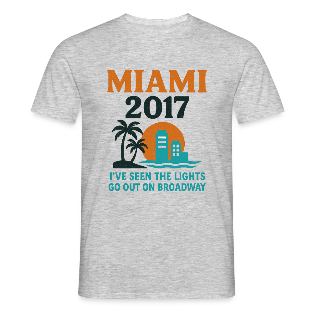 Miami 2017 Tee - heather grey