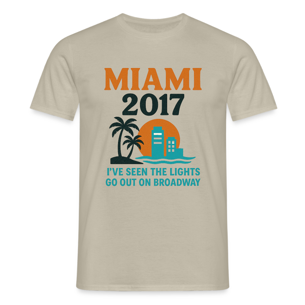 Miami 2017 Tee - sand beige