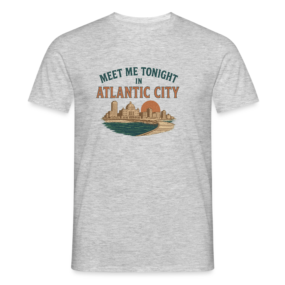 Atlantic City Tee - heather grey