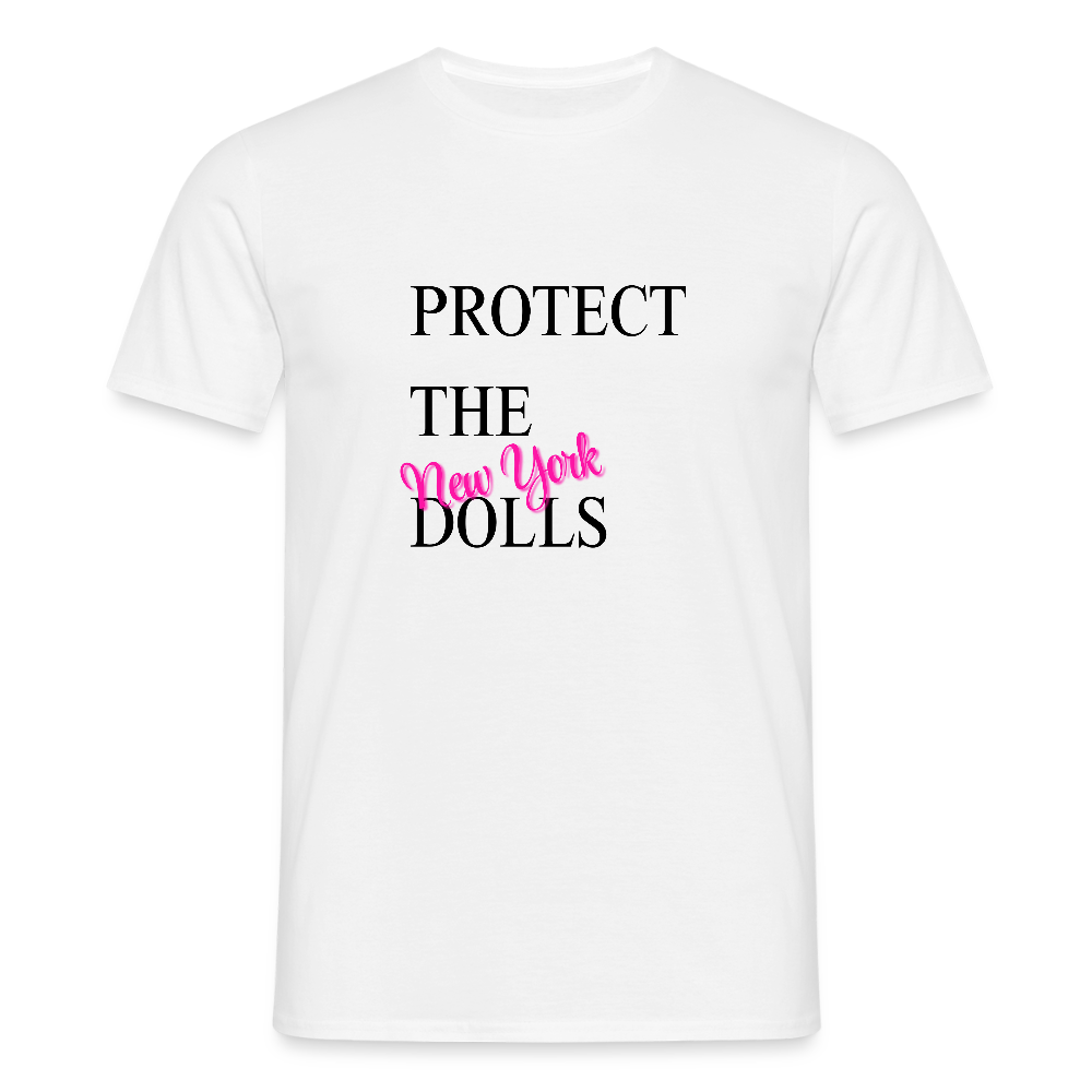 Protect The New York Dolls Tee - white