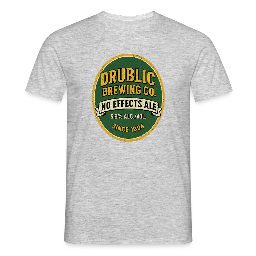 Drublic Brewing Co Tee - heather grey
