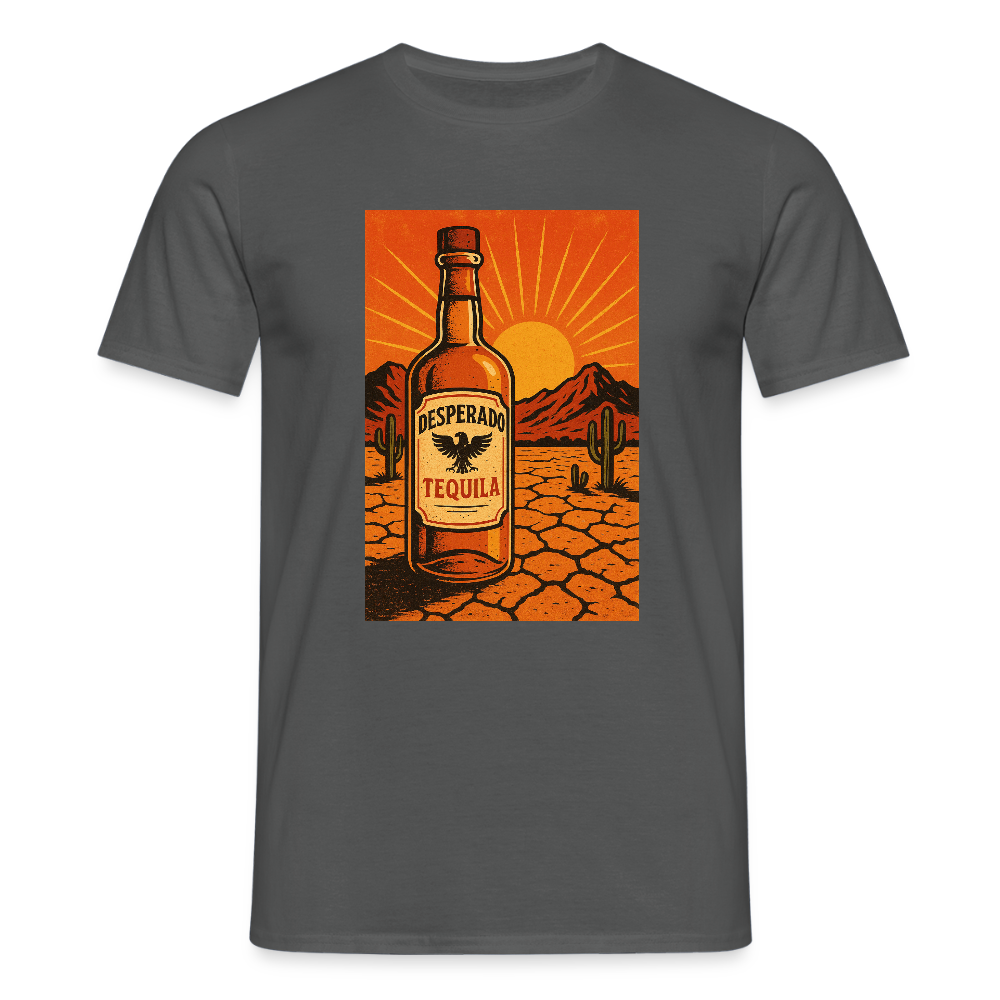 Desperado Tequila Tee - charcoal grey