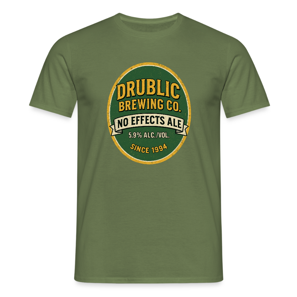 Drublic Brewing Co Tee - military green