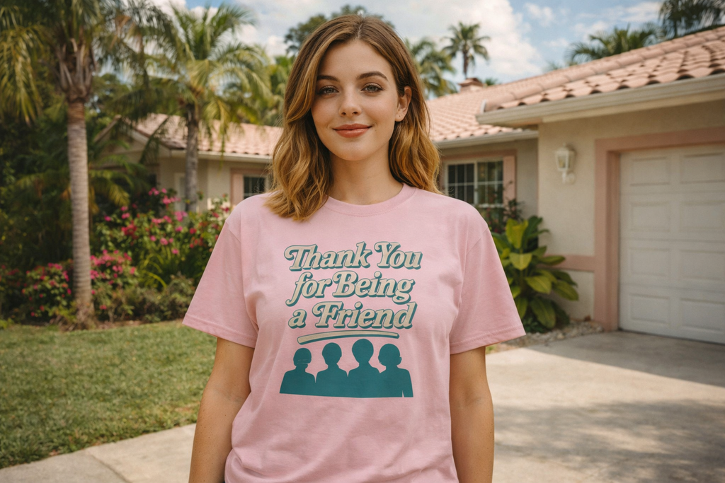 Golden Girls Inspired T-Shirt • Retro 80s Pop Culture Graphic Tee